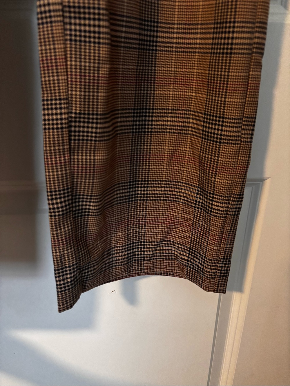 Old Navy women’s Taylor Wide Leg Trouser Plaid Dress Pants - Picture 3 of 7